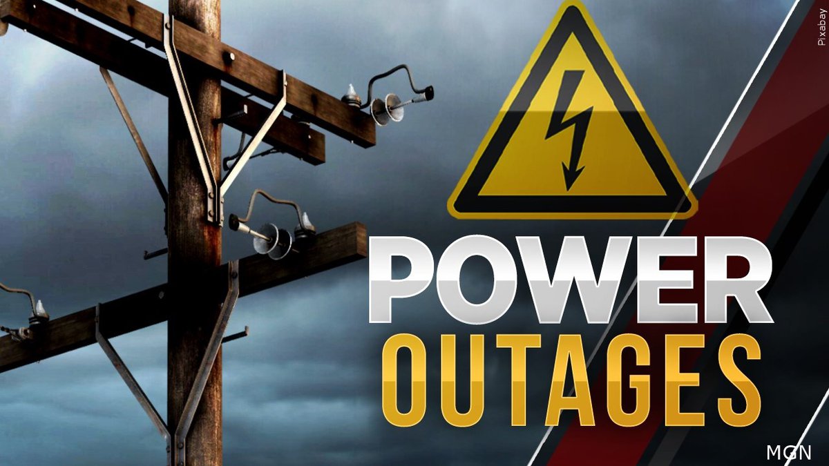 High winds cause power outages across the region Sunday
